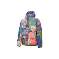 PUMA x Kidsuper Studio Spausdintas pūkinis striukė 'Mėlyna Raudona Žalia Violetinė' Vyriška 531186-02 M gray