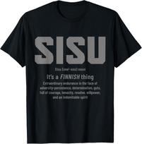 Sisu Definition Finnish Roots Suomi Finn Finland T-Shirt XL