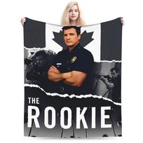 „The Rookie“ TV laidos pledas Kokybiškas Minkštas Šiltas Lovos Pledai Žiemos Iškylos Sofos Lova Naujoviškas Lovatiesės 75X95CM