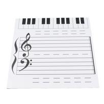 Magnetinė valoma lenta, natų skaitymo lenta muzikos pamokoms, fortepijono mokytojui, muzikos klasė, muzikos mokytojui, mokyti muziką, dovana gray