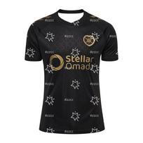 25-26 Hearts FC Namų futbolo marškinėliai Treniruočių komplektas Vasaros Sportiniai Greitai džiūstantys Vyriški T-shirt Vaikų drabužiai Marškinėlis Y2k Moteris XXS black