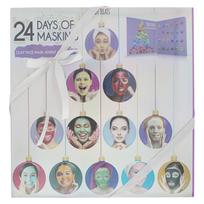 Set, Skin Treats, 24 Days Of Masking Advent Calendar, Clay Mask, 24 pcs, 192 ml