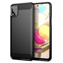 Silicone Case for LG K42 Shockproof Carbon Fiber Phone Cover For lg k42 lgk42 Soft TPU Matte Cases Coque Fundas LG K42
