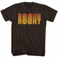 Rocky Retro Rocky Dark Chocolate T-Shirt S