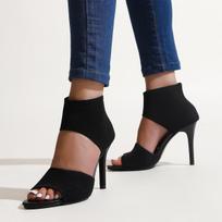 Fashion Summer Womens Pumps Sexy Women Sandals Fine Heel Fashion Party Shoes Super High Heel Slip on Women Shoes Luxury Zapatos De Mujer 36