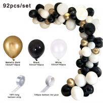 Baby Shower Decorations Macaron White Pink Blue Gold Balloon Arch Kit Vestuvių gimtadienio berniuko ar mergaitės lyties atskleidimo vakarėlis set 32 gray