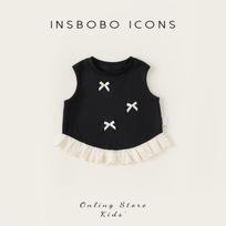 Insbobo Summer Thin Baby Vest Sling Black 80 black