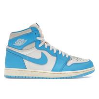 Air Jordan 1 High OG UNC Reimagined Tamsiai melsvas Sail DZ5485-402 47.5 white