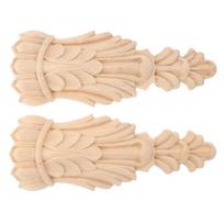 2Pcs Solid Wood Corbel European Style Decorative Carving Corbels Rustic Wooden Support Decorative Corbels for Home Shelves Roman other
