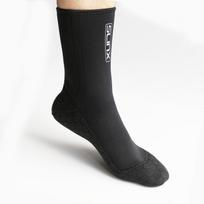 SLINX 3mm Šalto Vandens Apsaugos Nardymo Kojinės: Tamprios, neslystančios, atsparios trinčiai kulkšnies apsaugos XL (44-45) juoda