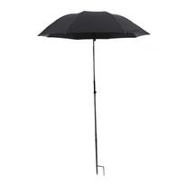 95cm Didelis augalų apsaugos nuo saulės skėtis Atsparus oro sąlygoms audinys Apsauga nuo UV spindulių Sodo apsauga nuo saulės Metalinis kuolas Apsauga nuo saulės Sulankstomas skėtis nuo saulės juoda