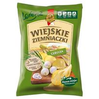 Wiejskie Ziemniaczki Bulvių traškučiai su svogūnais 130 g