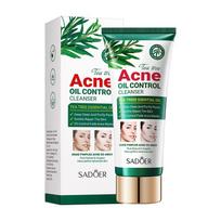 SADOER Tea Tree Acne Removal Facial Cleanser Moisturizing Anti-aing Anti Acne Deep Cleansing Face Wash Foam Cleanser Skin Care