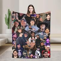 Dominik Mysterio Antklodė Šilta Minkšta Patogi Pliušinė Mesti Antklodė Lauko Iškylai Flanelinė Paklodė Lovos Užtiesalas 30x40in