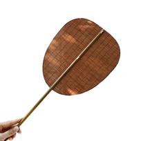 Elegant Bamboos Wood Decorative Handheld Fan Intricate Woven Design Cooling Fan Natural Chinese Styles Home Decors Craft
