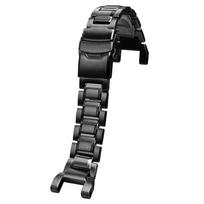 24mm Stainless Steel Strap For G-SHOCK Casio GR-B100 Kongba Men Wristband GR-B100-1A Metal Strap Watch Accessories 24mm juoda