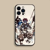 A-Akaza Anime Phone Case For iPhone 17,16,15,14,13,12,Pro,Max,Plus,E,SE4,Air,Mini Black Soft Cover iPhone14PRO white