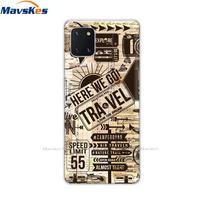 TPU Case for Samsung Galaxy Note 10 Lite Cases Silicon Cute Cat Phone Coque for Samsung Note10 Lite Plus SM-N770F/DS Cover Mask Samsung Note10 Plus beige