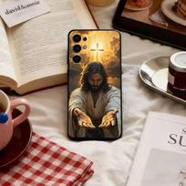 Jesus Christ  Phone Case For Samsung S25,S24,S21,S22,S23,S30,Ultra,S20,Plus,Fe,Soft Silicone Black Cover Samsung S21fe