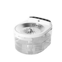 3L Wireless Cat Water Fountain Stainless Steel Tray Smart Pet Water Dispenser Motion Sensor Rechargeable