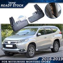 Mitsubishi Pajero/Montero Sport 2016-2019 Mudguard Flap Set (2 Pieces) 44x26x10 cm juoda