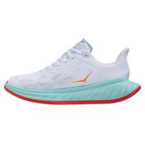 HOKA ONE ONE Carbon X 2 Baltas Degantis Oranžinis Moteriškas 1113527-WBOR 39