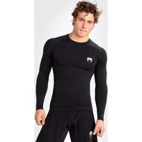 Venum Contender vyriškas ilgarankovis rashguard – juodas/baltas