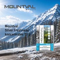 Kvapų gaiviklis skalavimui Mountval Silver Freshness, koncentratas 20 g