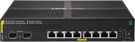 HPE Aruba Networking CX 6000 8p 10M/100M/1G Class4 PoE 2p SFP 1G 67W Switch