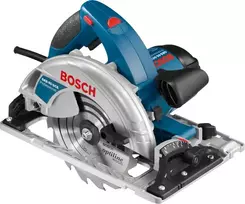 Bosch GKS 65 GCE + FSN 1400 rankinis diskinis pjūklas 19 cm juodas, mėlynas 5000 aps./min 1800 W