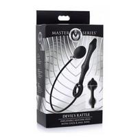 Pripučiamas analinis kaištis Master series,15 cm