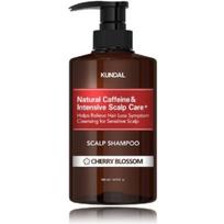 Kundal Anti-Hair Loss Shampoo with Caffeine Natural Caffeine & Intensive Scalp Care+ Cherry Blossom plaukų šampūnas, 500 ml