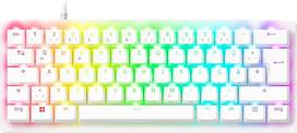 Laidinė žaidimų klaviatūra Razer Huntsman V3 Pro Mini, Anglų (US), balta sp.