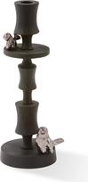 Polspotten Žvakidė Climbing Pole klasikinei žvakei, 29 cm, juoda