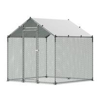 Metalinis paukštidės aptvaras 2x2x2 m