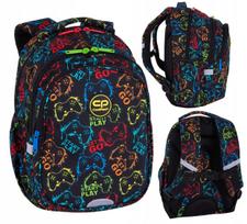 Mokyklinė kuprinė COOLPACK, skirta 1–3 klasių moksleiviams, su širdelių raštu
