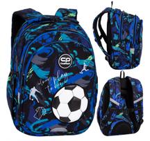 Mokyklinė kuprinė CoolPack Jerry berniukams 1-3 klasėms, futbolo tema