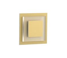 LDST SU-01-SZ-BC8 - Laiptinės LED šviestuvas SUNNY 8xLED/1,2W/230V aukso spalvos 3500K
