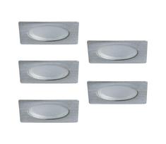 Paulmann 93587 - KOMPLEKTAS 5xLED/0,4W Įleidžiamas šviestuvas 12V/230V 2700K
