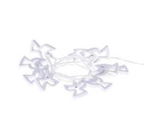 LED  girlianda CHAIN 10xLED/2xAA 1,85m šiltai balta