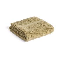 Žalios spalvos iš frote audinio iš medvilnės rankšluostis 30x50 cm Olvira – Kave Home