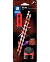 Rinkinys STAEDTLER Norix, raudonos spalvos