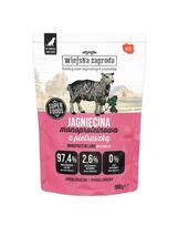 WIEJSKA ZAGRODA Monoproteininis drėgnas maistas šunims su aviena, 500 g