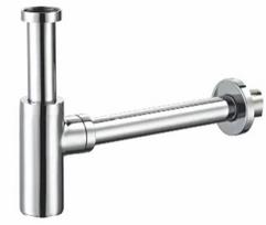 Kielle kriauklės sifonas D32 mm, apvalus, metalas, chromas 30901041