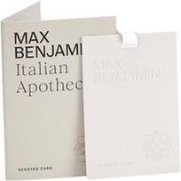 Max Benjamin - Scented Card Italian Apothecary Automobilio kvapai 1 pieces unisex
