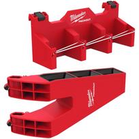 Milwaukee PACKOUT šoninis ilgų įrankių laikiklis 4932498649, 11kg, 122x293x93mm, 1.15kg, smūgiams atsparus polimeras
