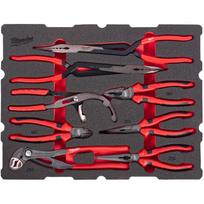 Milwaukee 4932501878 replių rinkinys su PACKOUT putų įdėklu, 9 vnt., putų įdėklas