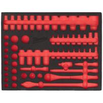 Milwaukee 4932500764 putų įdėklas, 36p veržliarakčių rinkinys, MAX BITE, I-Beam rankena