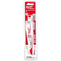 MILWAUKEE 48475021 stūmoklinio pjūklo geležtė, 150 mm, 5 TPI, mediena su vinimis, 5 vnt., SAWZALL