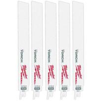 Milwaukee 48475787 TORCH stūmoklinio pjūklo diskas, 230mm, 14TPI, metalui, 5vnt.